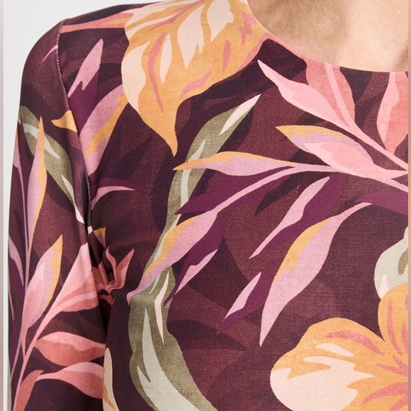 New Mikoh Free People Jeju / Miyako Sm 2Pc Surf Rash Guard Long Sleeve / LowRise - Picture 11 of 13